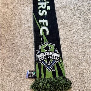 Seattle Sounders FC Black & Green Supporters Scarf